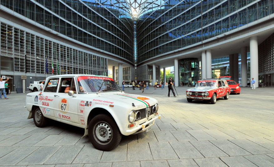 GIULIA 1300 TI CON MOTORE 1600 ELABORATA PER LA “PECHINO-PARIGI 2016”